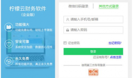 柠檬云财务软件